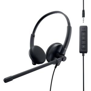 DELL WH1022 Auriculares estéreo con micrófono, USB-A 3,5 mm