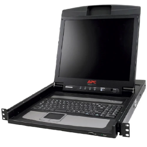 APC AP5717 KVM consola de rack pantalla LCD 17″ con teclado y touchPad 1U rackeable